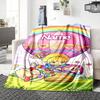 Custom Name Adventure Sky Party Blanket For Couch Bed Plush Cozy Fuzzy Blanket Super Soft Warm Blankets For Fall And Winter 0916134