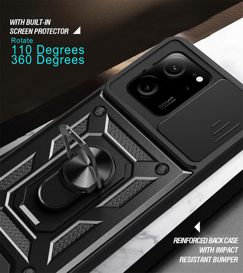 For Xiomi 13T Case Camera Protection Armor Shockproof Phone Cases For Xiaomi 13 T Mi 13T Xiaomi13T Mi13T Pro T13 5G Back Cover