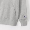 Parka Long Sleeve Fleece Script Logo Hooded Sweatshirt Oxford Gray M [Champion] C8-W130Z Men's