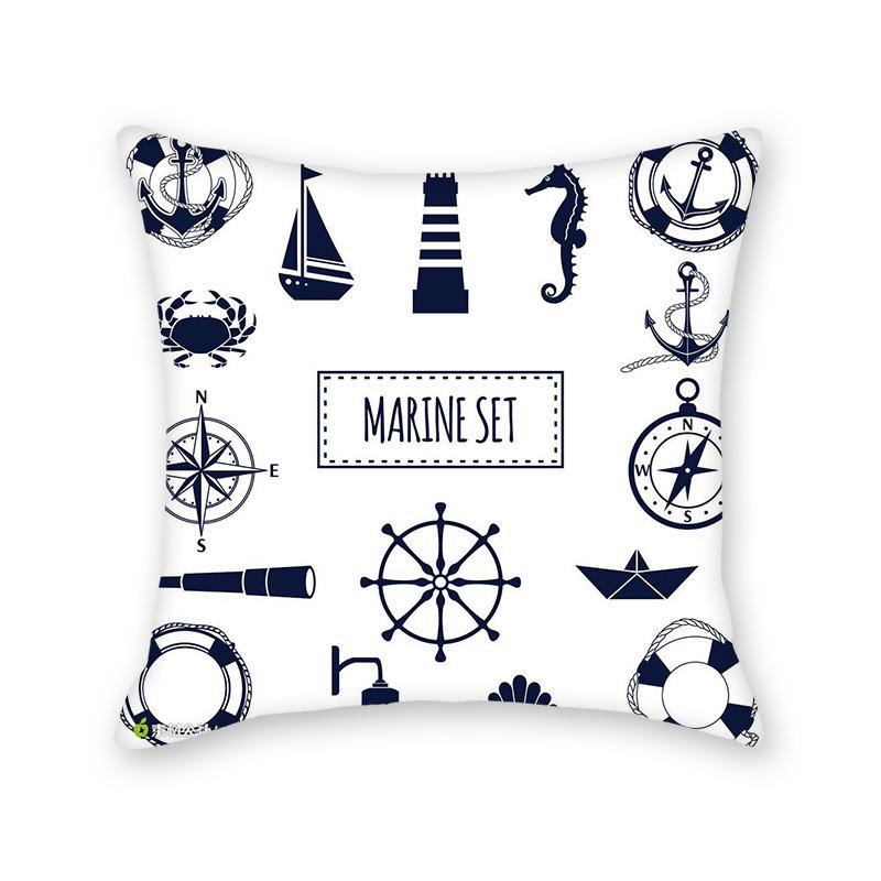 Ocean Series Summer Pillowcase - Living Room/Bedroom Sofa Cushion Cover