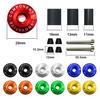 Universal Motorcycle Handlebar End Weight Cap Anti Vibration Slider Plug for Yamaha Suzuki Honda Ducati