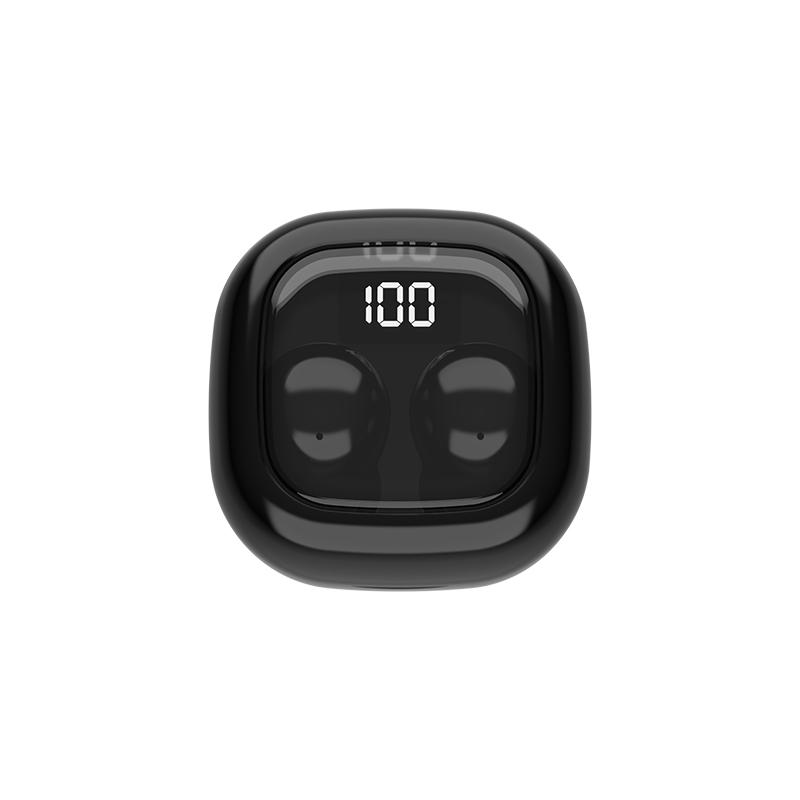 SK Small Headphones Wireless Bluetooth Headset Sport Sleeping Invisible Comfortable To Wear Bass Earbuds Earphone For All Phones