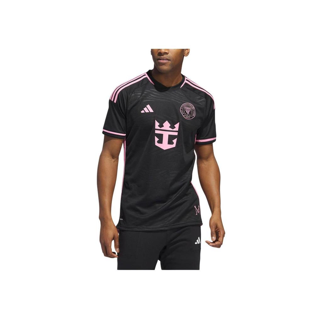 Adidas Inter Miami CF 23/24 Messi Away Authentic Jersey Black Men Streetwear JE9745