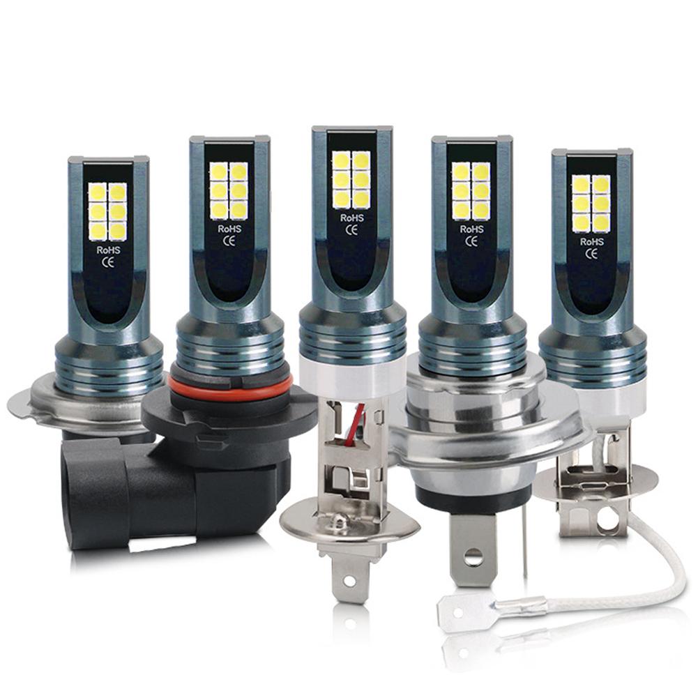 12V 6000K Car LED Headlight Fog Light Bulbs H4 H7 H11 H8 H9 H1 H3 LED 9005 9006 Hb3 Hb4 Auto Driving Running Lamps 12000LM