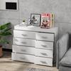 Chest of Drawers Cabinet In Wood for Bedroom, Kitchen, Bathroom 90×35×73cm White