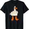 Mittelfinger-Möwe, Erwachsenenhumor, Lustige Geste Flip-Off T-Shirt
