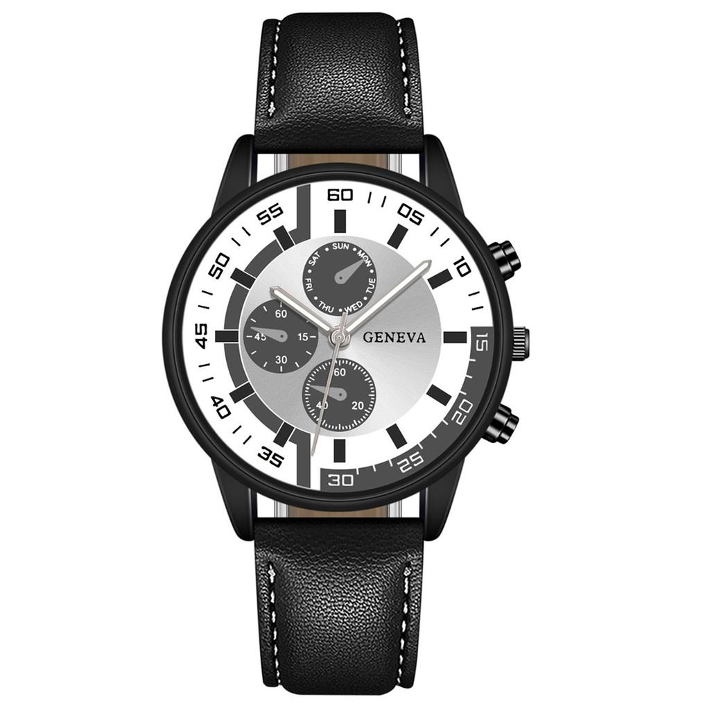 Quartz Watches For Men Leather Strap Wristwatches Top Luxury Brand Man Watch Business Men's Clock Gift Reloj Hombres