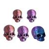 3D Printed Twisting Skull Toy Stress Relief Spiral Skull Toy Gothic Articulated Rotating Skull Fidget Spinner Desk Toy Party Favors