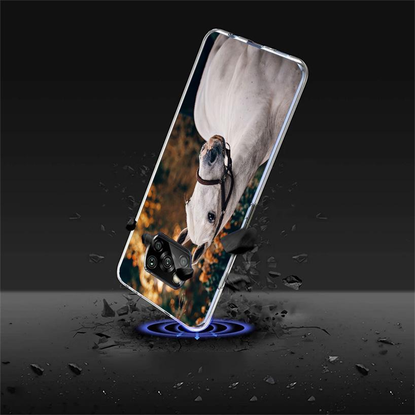 Horse Great Beauty Galloping Phone Case For Xiaomi Poco X7 X6 X5 Pro F7 Ultra Redmi 15C 15 13C 13 12C 12 10 10A 10C 9 9A 9C 9T C