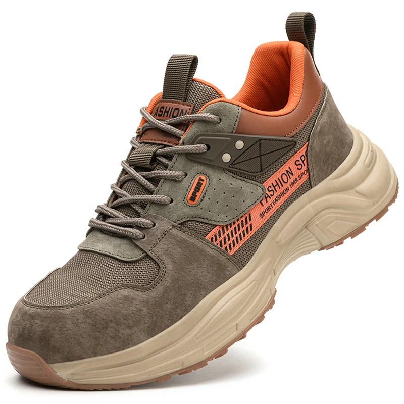 

Летняя рабочая обувь с пластиковым подноском, защитой от прокола и сдавливания, рабочая обувь для промышленности, строительной площадки, безопасная обувь для мужчин 38