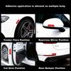 AAGX1 4PCS Reflective Car Door Sticker Safety Opening Warning For Opel Astra j Insignia Astra g Corsa Zafira b Mokka Vivaro Meriva