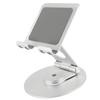 Desktop-Handyhalter, höhenverstellbar, Winkel, große Metallbasis, Leseständer, Tablet-Ständer