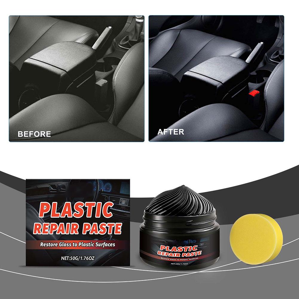Car Plastic Restorer Back to Black Gloss Auto Obnova kůže a panelů Voskový nátěr Autoleštící a opravný nátěr