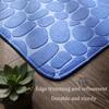 2PCS Non-slip 40*60cm Carpets Cobblestone Embossed Bathroom Mat Basin Bathtub Side Floor Rug Absorbent Doormat Carpet Washable
