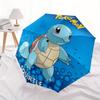 Pokemon Squirtle Ombrello Pieghevole ad Apertura/Chiusura Automatica, Compatto Portatile, Regalo Perfetto per Compleanno, Natale0809199