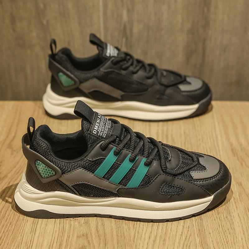 

Три полоски ретро обувь Форрест Гамп мужская легкая дышащая увеличивающая рост папины кроссовки новая мягкая подошва спортивная повседневная трендовая обувь мужская 44