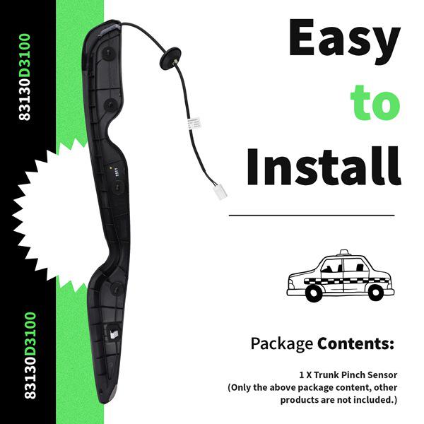 83130D3100 - 2016-2021 Hyundai Tucson Left Tailgate Anti-Pinch Sensor