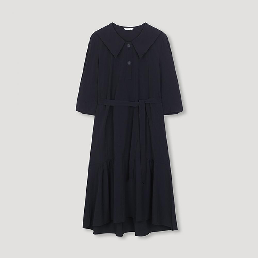 

She S Miss платье с большим воротником и поясом Swwopn22130 Dn DARK NAVY/55