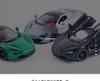 Boxed 1:32 McLaren 720S Alloy Toy Car with Pull Back, Sound, and Light Features