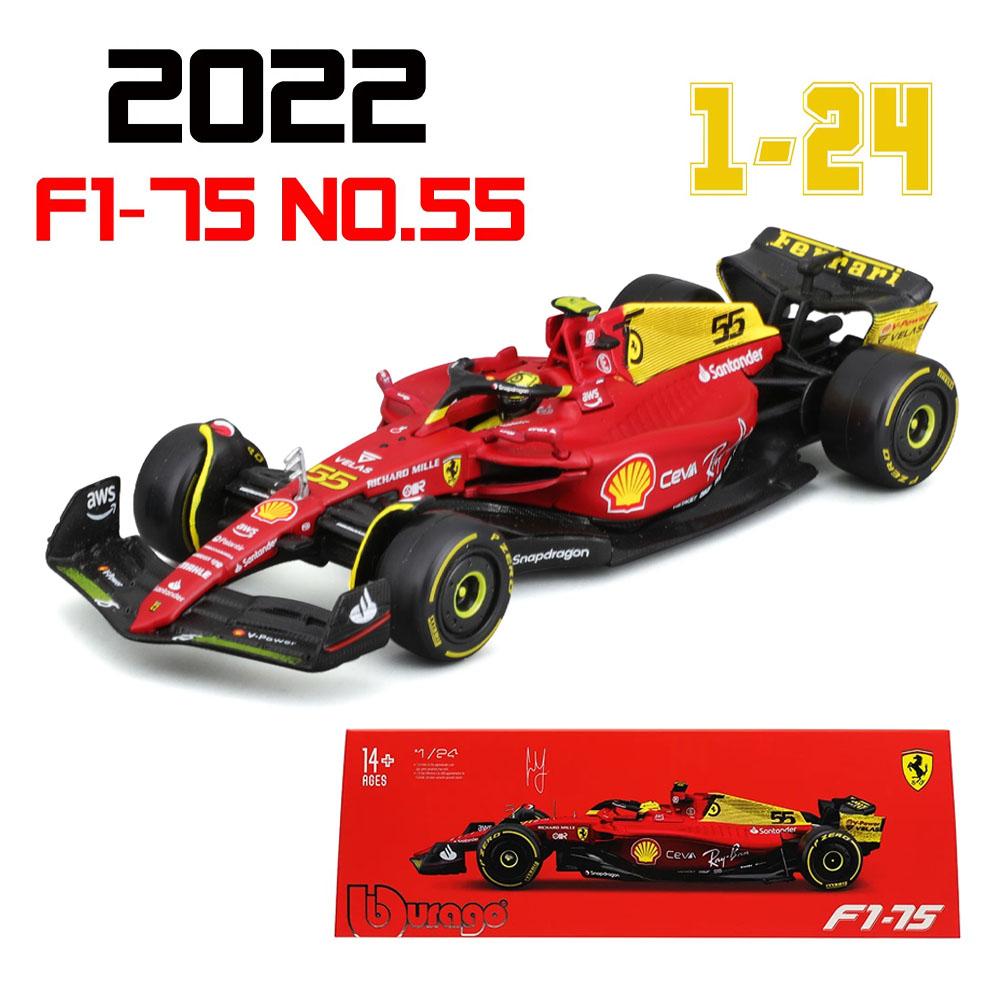 Bburago 1:24 F1 Rb19 #1 United States Gp Vestappan #11 Perez Alloy Car Model Crafts Decoration Collection Toy Tools
