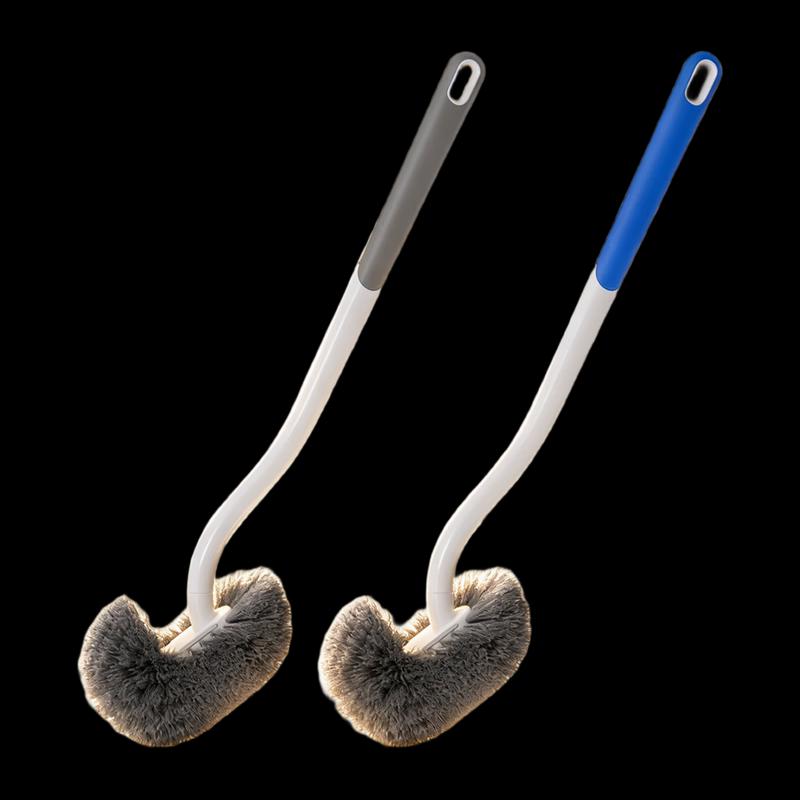Wall-Mounted No-Drill Long Handle Toilet Brush