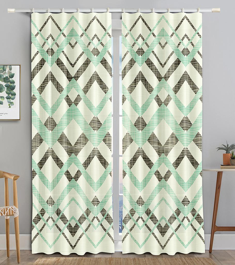 2pcs Marble Pattern Curtains Hook Valance Curtain Blinds Window Treatment For Kitchen Cafe Living Room Bedroom Home Decor Drapes