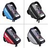 Bicycle Bag 1L Frame Front Top Tube Bike Bag Handlebar Touch Screen Cycling Bag Phone Holder Bicycle Accessories