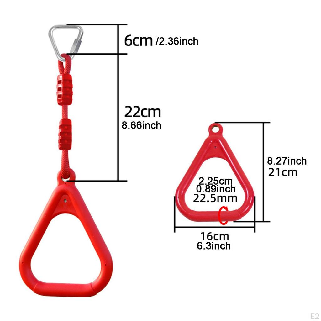 Lezecké gymnastické kruhy pro děti, silové tréninkové vybavení, vnitřní instalace