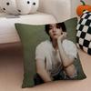 singer charming BBaekhyun Cushion Cover Throw Pillow Cover Hidden Button Durable Polyester Chair Cushion