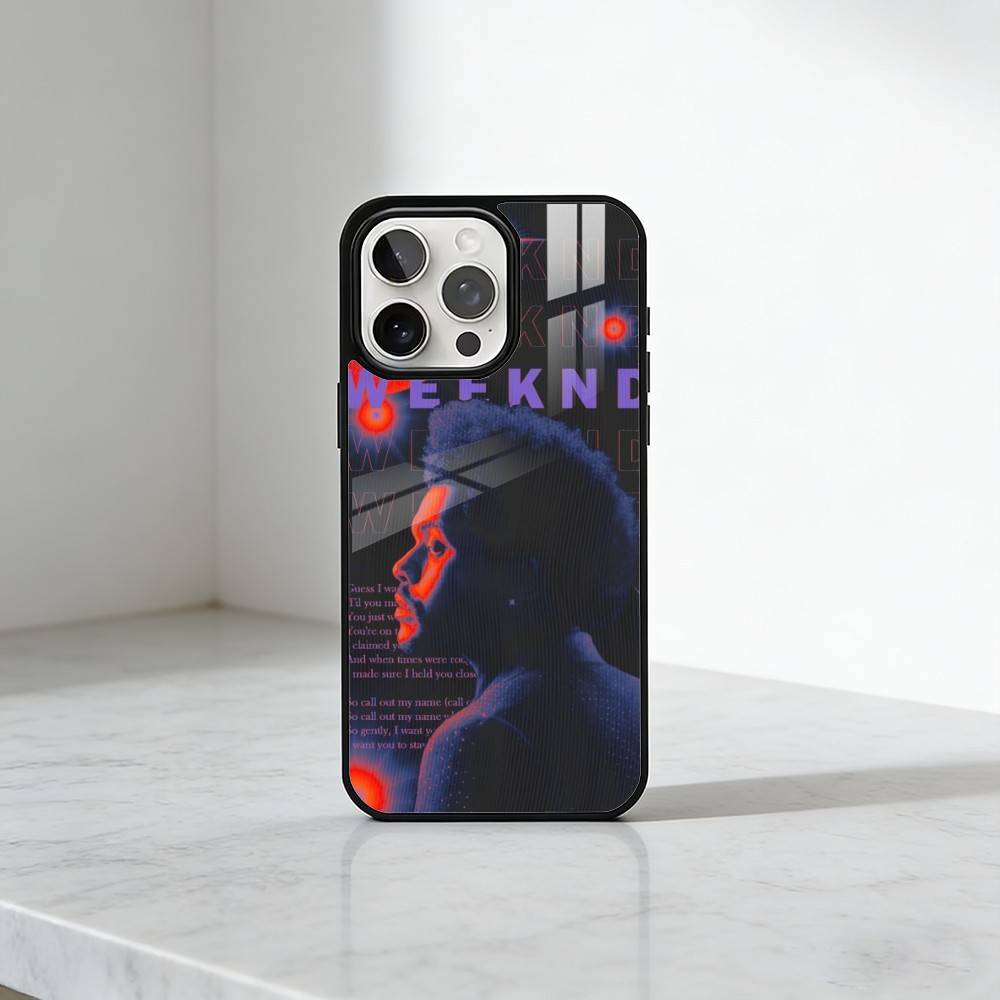 

The W-Weeknd B-Bliding L-Lights Phone Case For iPhone17,16,15,14,13 Plus,Pro Max Magnetic For Magsafe Wireless Charging iPhone16PRO