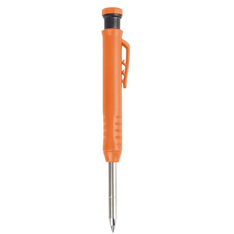 Solid Carpenter Pencil Set Woodworking Tools Mechanical Pencil 3 Colors Refill Construction Job Tools Carpentry Marking