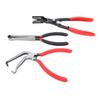3Pcs Electrical Disconnect Pliers Cars Automotive Terminal Connector Separator Removal Tool 60 Degree Bent Straight