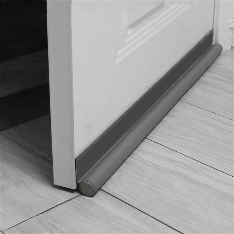 Upgrades Door Bottom Seal Soundproofing Foam Strips Indoor Environment Provider Simple Installation for Home & Office Use
