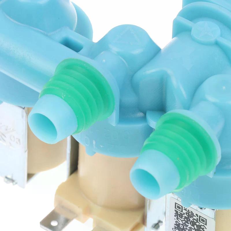1Pc DC62-00266E DC62-00233D Water Inlet Solenoid Valve AC 220-240V For Washing Machine Double Head Water Inlet Valve