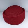 Stewardess Hat Lightweight Breathable UV Protection Straw Hat Outdoor Beach Sun Hat Summer Accessory
