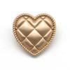 Handmade Heart DIY Decorative Buttons Sewing Material Clothing Accesories Metal Shank Buttons