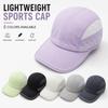 Unisex Schnelltrocknende Laufkappe Leichte Atmungsaktive Mesh-Baseballkappen Herren Damen Sommer Outdoor Radsport Sonnenschutzhut