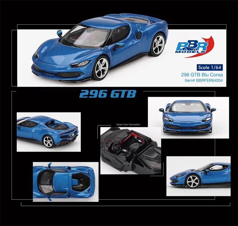 Bbr64 Bbr 1:64 296 Gtb Giulia Gta Mc12 Competizione #1 Vitaphone Racing Daytona Sp3 812 Diecast Modellauto