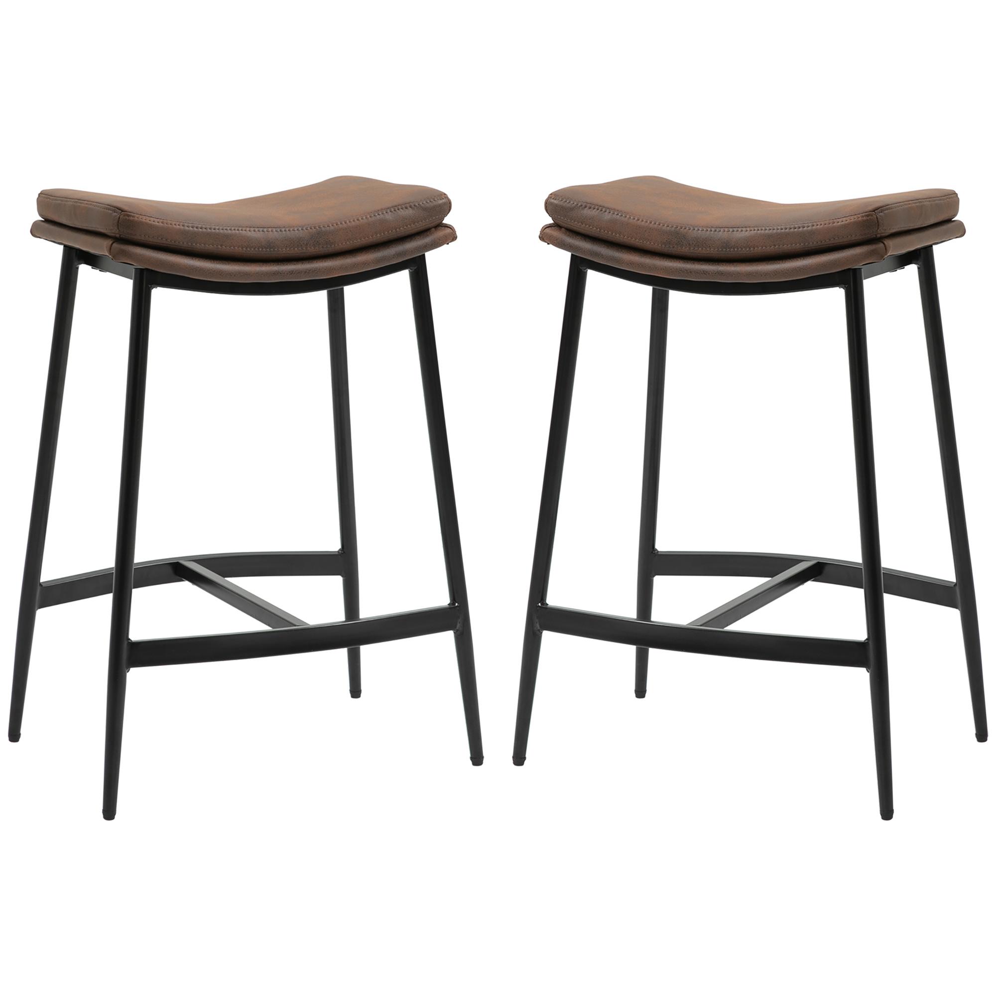 Set Of 2 Bar Stools With