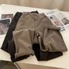 Plus Size High Waist Cargo Pants - Korean Style Loose Fit, Neutral BF Look, Spring Casual Straight Leg for Women, Up To 300 Jin