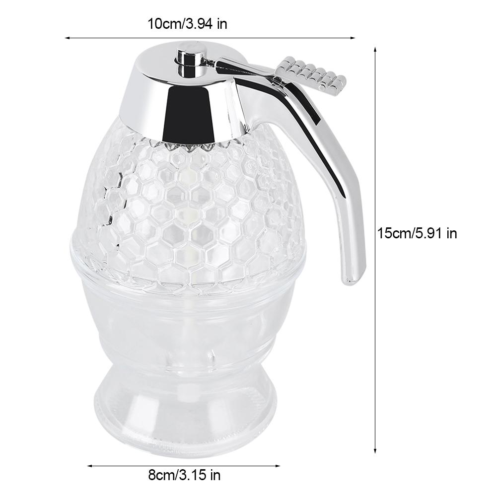 200ml Honey Dispenser 200ml Honey Syrup Dispenser Pot Vintage No Drip Container Honey Dispenser Syrup Pot Vintage Container