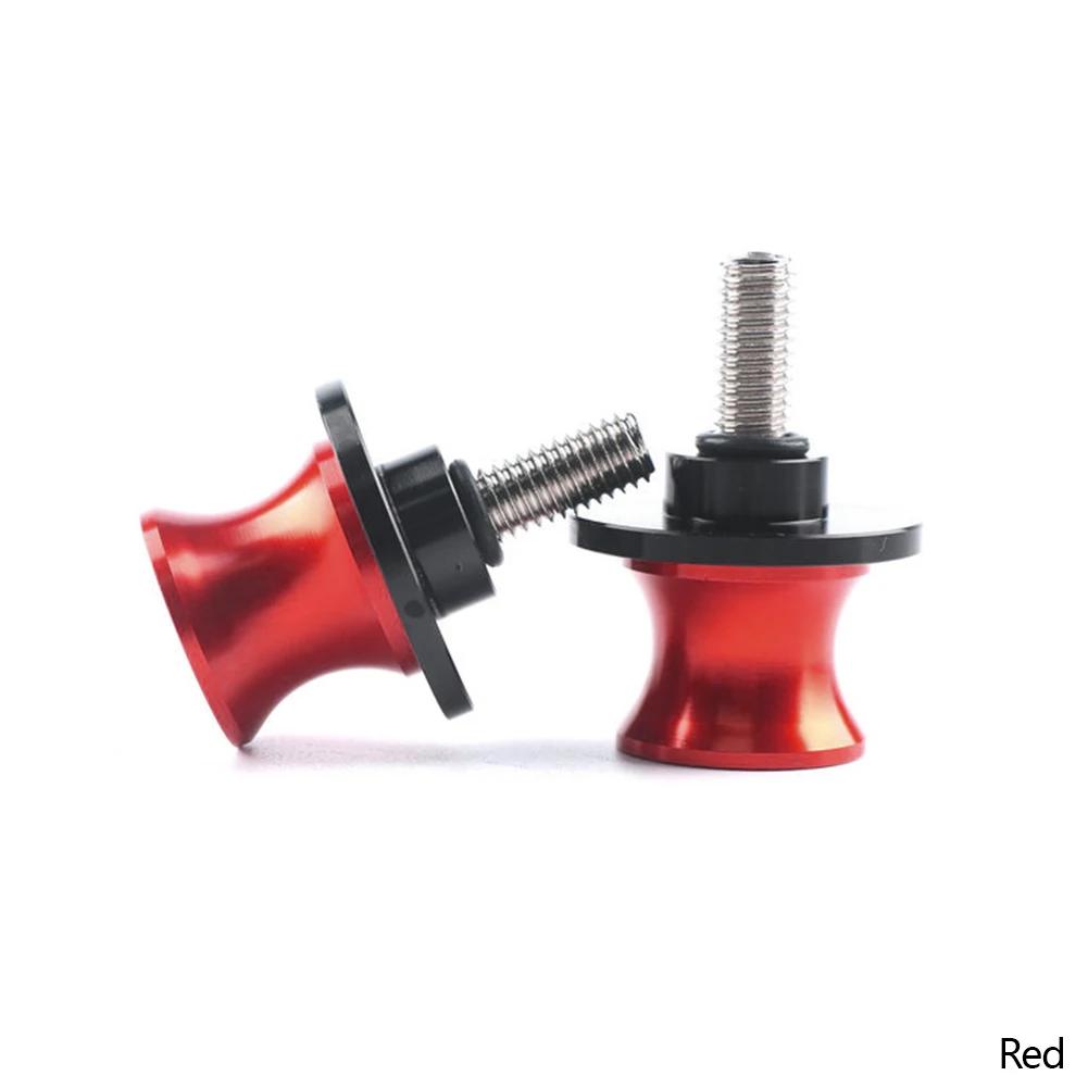 2 Stück 6mm 8mm 10mm Motorrad Hohe Qualität Hinterer Schwingarm Ständer Schrauben Schwingarm Spulen Slider Teile