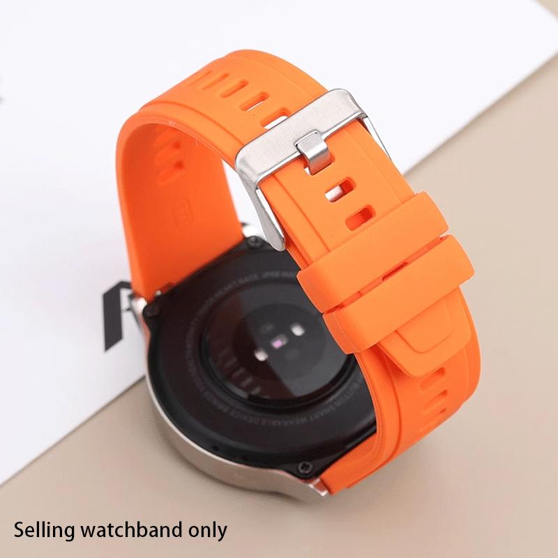 22mm Watch Strap For Huawei Watch Gt 2/2e/3 Pro Silicone Smartwatch Belt Bracelet Samsung Galaxy Watch 3/45mm/46mm S3 Band