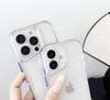 Shockproof Clear Case For iPhone 14 15 16 13 12 11 Pro Max Silicon For iPhone 15 14 Plus Back Transparent Protection Black Cover