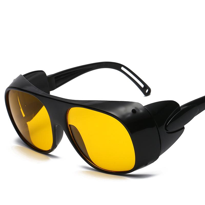 2010Welding Goggles, Anti-arc Light Glasses, Argon Arc Welding Protective Eyewear, Safety Goggles for Men and Women Workers, Sunglasses