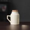 Ru Kiln Ceramic Tea Mug with Stainless Steel Filter & Lid