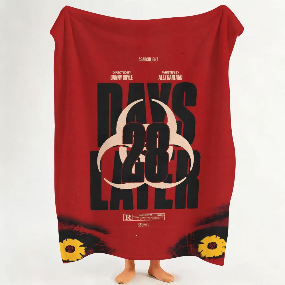 Movie 28 Y Years L Later Flannel Blanket Suitable for Sofa Living Room Bedroom