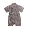 Bebeluși Băieți Fete Yukata Jinbei Salopetă Îmbrăcăminte de protecție Imprimeu cu model japonez Haine de vară pentru bebeluși Salopetă cu model floral Deschidere frontală Îmbrăcăminte Bumbac Festival
