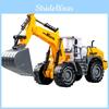 Childrens Toy Excavator With Inertia Drive Large Construction Vehicle For Kids And Parent Interaction