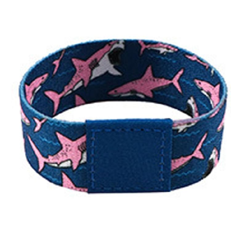 

Stretchy Floral Dolphin Wristband Adjustable Size Water Resistant Materials For Outdoor Activities And Casual Wear